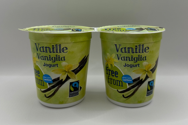 Topaktuell: Neues Fairtrade Free From Vanille-Joghurt