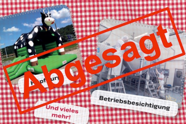 Tag der Offenen Tür ist abgesagt