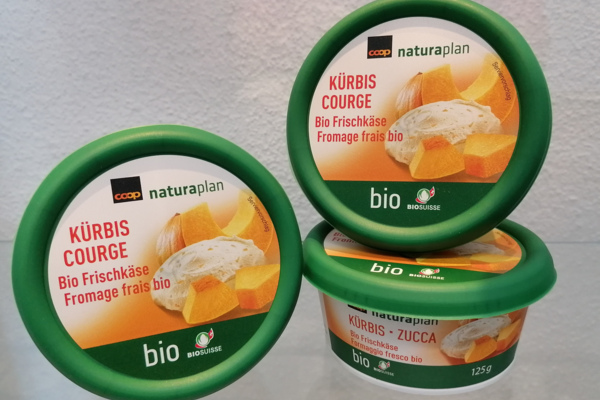 Bio Frischkäse Kürbis